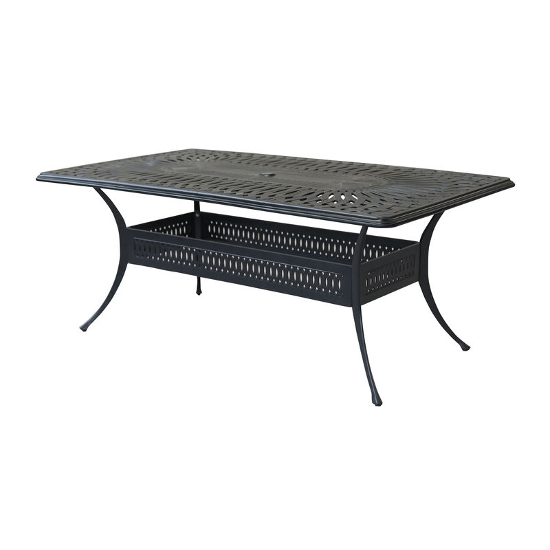 Img Toscana Rectangular Die Cast Dining Table