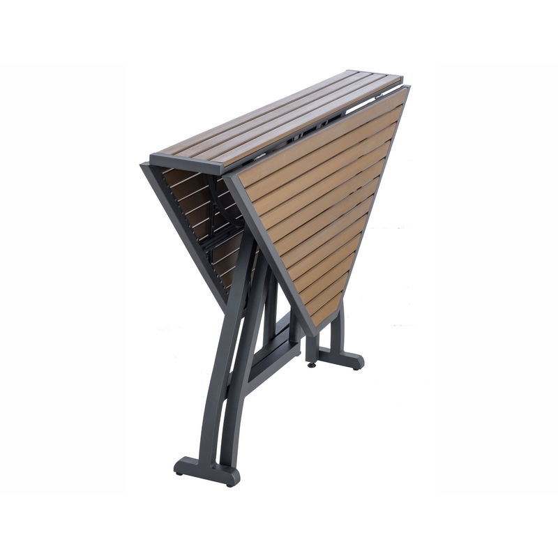 Img Oden Square Alum/Polywood Folding Gathering Table