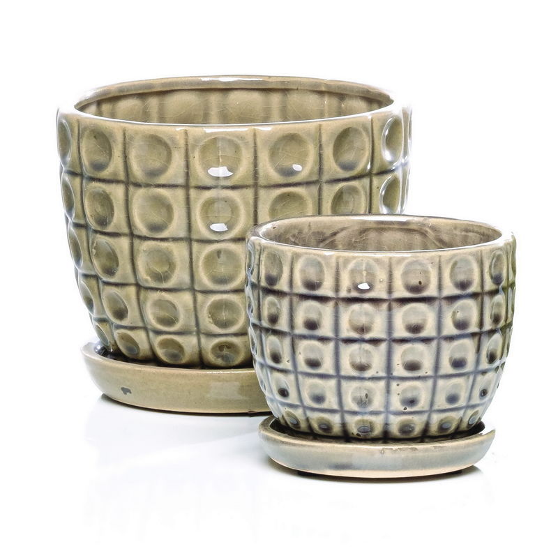 Img Taupe Omni Petits Pots w/ attached saucer