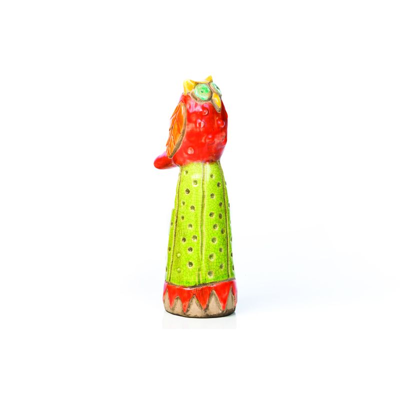 Img Owl Perch, Red Orange