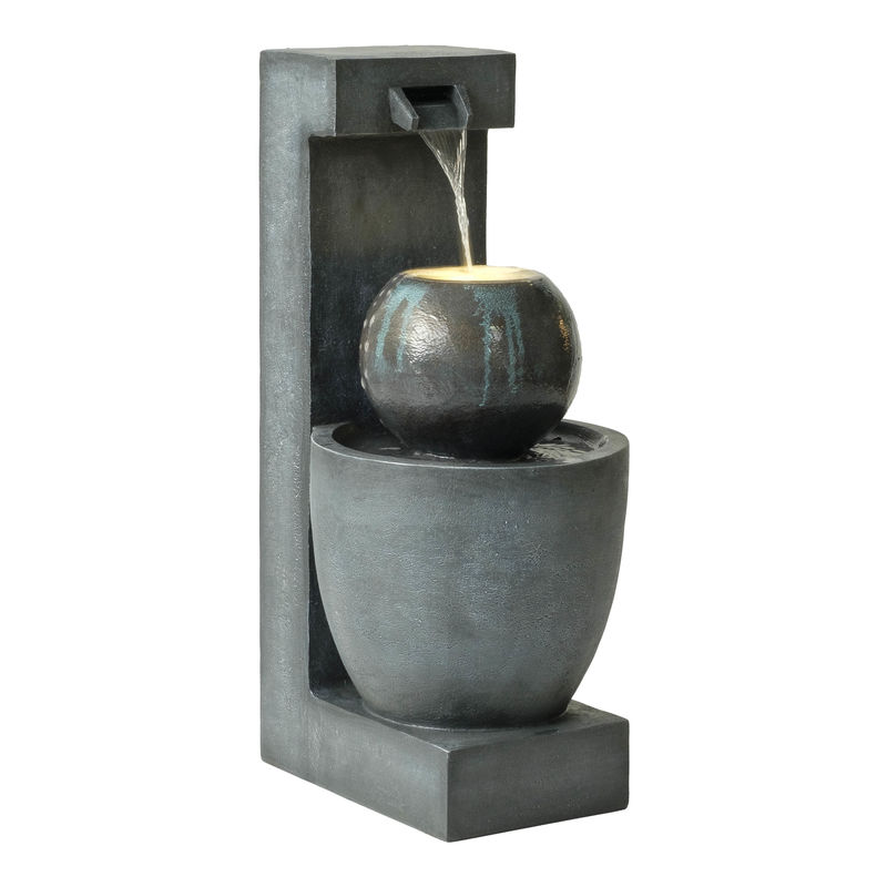 Img Sculptured Waterfall Resin Fountain